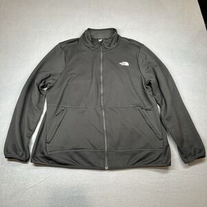 North Face Women's Canyonlands Jacket Full Zip Black Size 2X